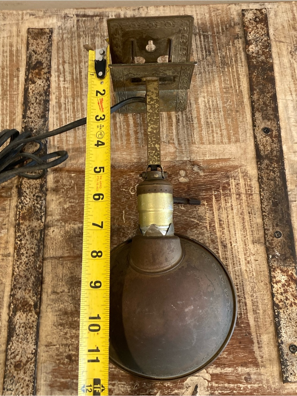Vintage Faberware Adjusto-Lite Gooseneck Ornate Clamp Desk Lamp Mixed Parts! - Picture 16 of 16